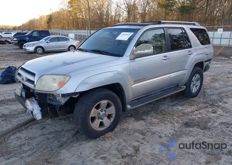 2003 Toyota 4Runner Limited V6 from USA, damaged, VIN JTEBU17R730002108